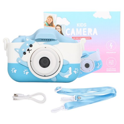 Kinderkamera 963030 1000mAh Blau Mini Dual HD Video 1