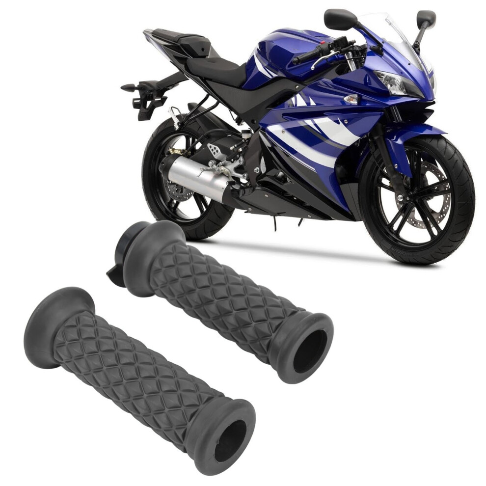 1 Pair 22Mm Throttle Handle Grips Universal Comfortable Grasp Fit For Scooter Gy6 50Cc 80Cc 125C 150Cc Black 7891319662439