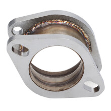 Auspuffflansch-Adapter von 2,5 Zoll auf 3 Zoll, unlegierter Stahl