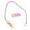 Niedliches Hörgeräte-Lanyard BTE Nylon-Silikon-ABS 4