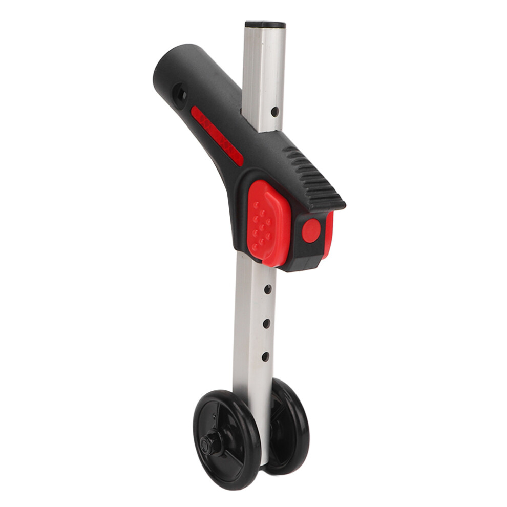 Wheelchair Rear Tippers Aluminum Alloy 5 Gear Height Adjustable Slip Resistant High Load Bearing Wheelchair Accessory Diameter 0.87in