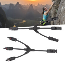 Pack de 2 ramales en Y solar divisor 1-3 29.8cm 30A