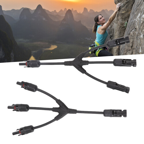 Pack de 2 ramales en Y solar divisor 1-3 29.8cm 30A
