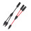 Y-Verzweigungs-Solarstecker 29,8 cm 30 A Rot/Schwarz 3