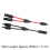 Y-Verzweigungs-Solarstecker 29,8 cm 30 A Rot/Schwarz 12