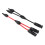 Y-Verzweigungs-Solarstecker 29,8 cm 30 A Rot/Schwarz 6