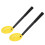 2er Pack Eisfischen-Schaufeln aus EVA-Kunststoff 360107110 mm 15