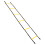 Speed-Agility-Leiter 435g 2.6m Gelb-Schwarz 3