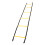 Speed-Agility-Leiter 435g 2.6m Gelb-Schwarz 12