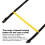 Speed-Agility-Leiter 435g 2.6m Gelb-Schwarz 6