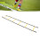 Speed-Agility-Leiter 435g 2.6m Gelb-Schwarz 13