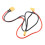 Cable de silicona AWM14 XT60 hembra a XT30 codo de 90 1
