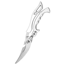 Kitchen Scissors Chicken Bone Kitchen Shears Duck Fish Cutter Stainless Steel Scissors Scale Clean Cook Scissors Knife