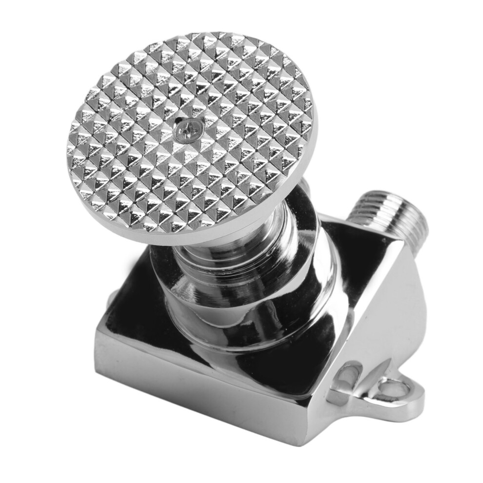 Floor Mount Pedal Valve Stainless Steel Water Saving Foot Pedal Water Tap Control Switch Valve For Public Places Double Outlet 8041319673624