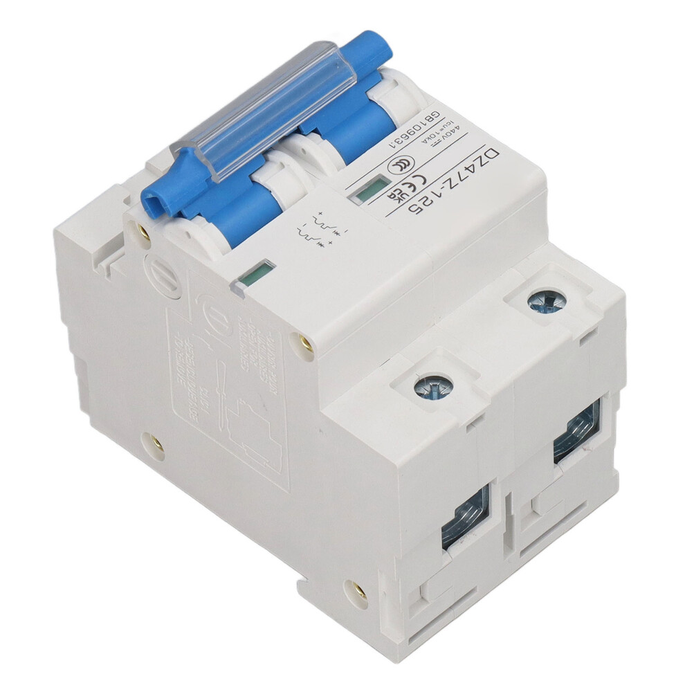 Dc Circuit Breaker 10Ka 2P High Current Dc Disconnect Switch For Solar Pv System Dc440v D125 9351319673869