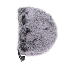 Pelz-Windschutz-Muff für Kondensatormikrofon, Plüsch, 21 g