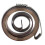 2Pcs Bench Drill Press Return Spring Chromeplate Robust Stable Quill Feed Return Coil Spring 9