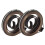2Pcs Bench Drill Press Return Spring Chromeplate Robust Stable Quill Feed Return Coil Spring 16