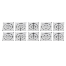 50 piezas Pegatina reflectante para blanco 5x5cm/1.97x1.97in