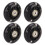 4 PCS Inline Skate Flash Wheel Roller Skate PU Wheels Replacement Skate Wheels 69mm 1