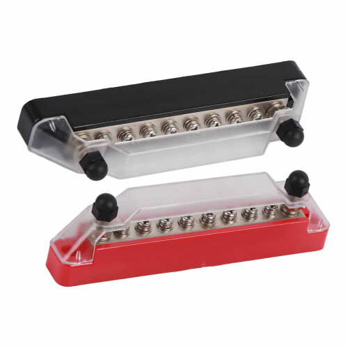 Messing-Verteilerleiste mit 10 Anschlüssen 48 V DC 150 A Leistungsblock 2
