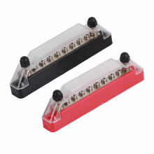 Messing-Verteilerleiste mit 10 Anschlüssen 48 V DC 150 A Leistungsblock
