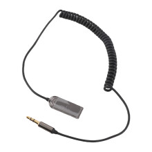 Receptor Bluetooth para automóvil 32,8 pies 3,5 mm Gris/Negro
