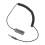 Car Bluetooth Receiver Multifunctional 32.8ft Range USB Power Supply 3.5mm Wireless Bluetooth 5.0 Adapter Grey Black 1