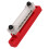 6-Terminal-Busbar 48 V 150 A rot 2 Gewindestifte mit Abdeckung 10
