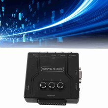 Convertidor RGBS VGA SCART a YPBPR ABS 9x9.5x3.5cm