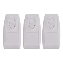3er-Pack 433MHz Garagentor-Fernbedienung 12V23Ax1 50mAh ABS