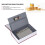 Buch Safe Case rot 240x160x55mm Karten passen 11