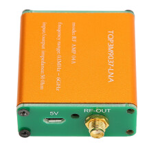 0,1MHz-6GHz LNA-Vorverstärker, 20 dB Verstärkung, Metall