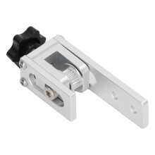 Tensor de correa de aluminio preensamblado para Ender 3 CR-10, pieza de impresora 3D plateada