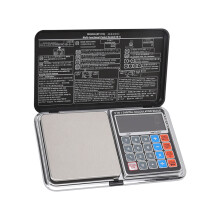 0.01/100G digitaler Taschenrechner weiß 133x82x16.8mm