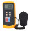 Digitales Illuminanzmessgerät 0.1-200000LX Schwarz ABS 15