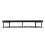 Shower Caddy Single Tier Durable Aluminium Rustproof Sticker Installation Shower Shelf for Bathroom Bedroom Kitchen Black 6