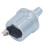 Sensor de presión de aceite 0-10bar 1/4NPT Aluminio pulido 8