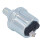 Sensor de presión de aceite 0-10bar 1/4NPT Aluminio pulido 11