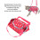 Arnés de elevación para perros L rosa rojo para perros pequeños 10