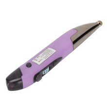 Ratón bolígrafo inalámbrico mini morado 500 mAh modo dual BT