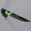 Mini ratón pluma verde, 500 mAh, Bluetooth 2.4G 11