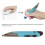 Drahtlose Stiftmaus 500 mAh klein blau Bluetooth 5