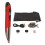 Rote kabellose Stiftmaus 500mAh Klein 2.4G 2