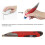 Rote kabellose Stiftmaus 500mAh Klein 2.4G 12