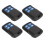 PT2262 50mAh 5V 433MHz ABS control remoto compacto negro 15