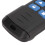 PT2262 50mAh 5V 433MHz ABS control remoto compacto negro 12