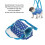 Arnés de elevación para perros talla M azul para perros pequeños 6