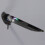 Kabellose Stiftmaus 500mAh, Klein, Silber-Grau 13