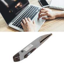 Kabellose Stiftmaus 500mAh, Klein, Silber-Grau